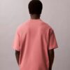 T-shirt z luźnym dekoltem w serek i logo Archive