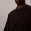 T-shirt z luźnym krojem i grafiką Micro Logo T-shirt z luźnym krojem i grafiką Micro Logo