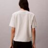 T-shirt z okrągłym dekoltem i standardowym logo o luźnym kroju