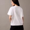 T-shirt z okrągłym dekoltem i standardowym logo o luźnym kroju