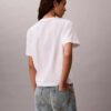 T-shirt z okrągłym dekoltem i standardowym logo o luźnym kroju