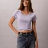 Tkanina Monologo Slim T-shirt Tkanina Monologo Slim T-shirt