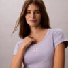 Tkanina Monologo Slim T-shirt Tkanina Monologo Slim T-shirt