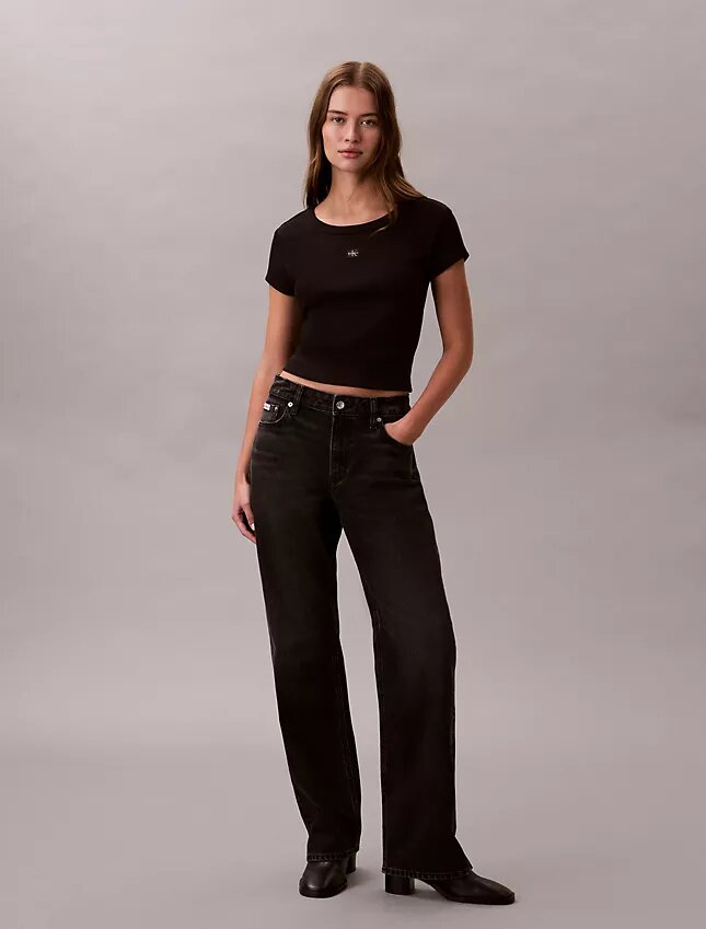Tkanina Monologo Slim T-shirt Tkanina Monologo Slim T-shirt