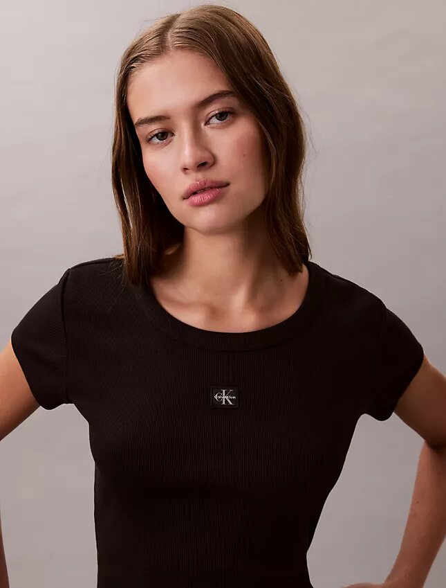 Tkanina Monologo Slim T-shirt Tkanina Monologo Slim T-shirt