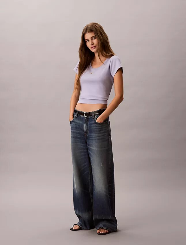 Tkanina Monologo Slim T-shirt Tkanina Monologo Slim T-shirt
