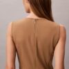 Top bez rękawów z tkaniny Ponte Top bez rękawów z tkaniny Ponte