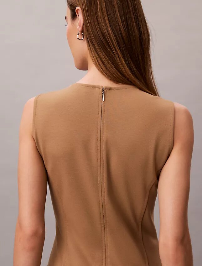 Top bez rękawów z tkaniny Ponte Top bez rękawów z tkaniny Ponte