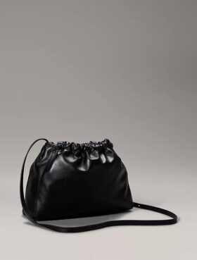 Torba crossbody z monogramem i sznurkiem