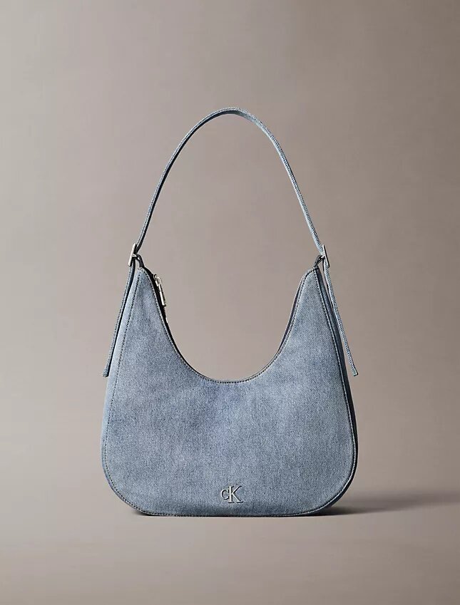 Torba na ramię Logo Denim Crescent Torba na ramię Logo Denim Crescent