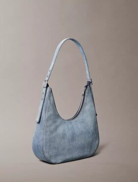 Torba na ramię Logo Denim Crescent