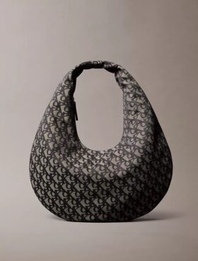 Torba na ramię z motywem Monogram Crescent