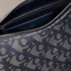 Torba na ramię z plisowanym logo Monogram Torba na ramię z plisowanym logo Monogram