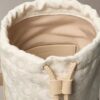 Torba typu bucket z nadrukiem Monogramu na całej powierzchni