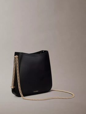 Torba typu saddle z łańcuszkiem i Monogramem