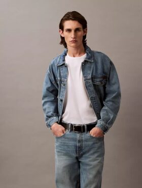 Trucker Jacket w stylu dżinsowym z lat 90.