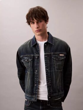 Trucker Jacket w stylu lat 90.