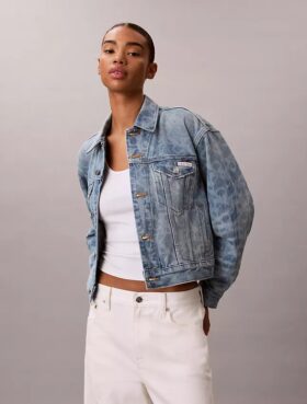 Trucker Jacket w stylu lat 90.