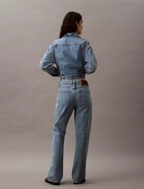 Trucker Jacket z dżinsu w stylu lat 90.