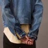 Trucker Jacket z dżinsu w stylu lat 90. Trucker Jacket z dżinsu w stylu lat 90.