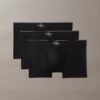 Trzypak bokserów Cotton Stretch z nadrukiem monogramu