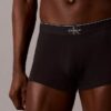 Trzypak bokserów Cotton Stretch z nadrukiem monogramu