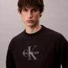 Wygodna bluza z wysokiej jakości frotte i haftowanym logo Monogram Wygodna bluza z wysokiej jakości frotte i haftowanym logo Monogram