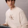 Wygodna bluza z wysokiej jakości frotte i haftowanym logo Monogram Wygodna bluza z wysokiej jakości frotte i haftowanym logo Monogram