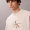 Wygodna bluza z wysokiej jakości frotte i haftowanym logo Monogram Wygodna bluza z wysokiej jakości frotte i haftowanym logo Monogram