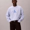 Wysokiej jakości bluza z frotte z Monogramem i luźnym krojem Wysokiej jakości bluza z frotte z Monogramem i luźnym krojem