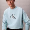 Wysokiej jakości bluza z frotte z Monogramem i luźnym krojem Wysokiej jakości bluza z frotte z Monogramem i luźnym krojem