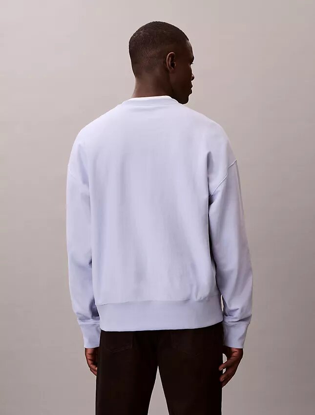 Wysokiej jakości bluza z frotte z Monogramem i luźnym krojem Wysokiej jakości bluza z frotte z Monogramem i luźnym krojem