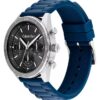 Zegarek chronograficzny z silikonowym paskiem Zegarek chronograficzny z silikonowym paskiem