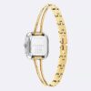 Zegarek z bransoletą i szczotkowaną tarczą