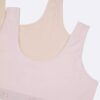 Zestaw 2 biustonoszy typu Bralette z paskiem z logo dla dziewczynek Zestaw 2 biustonoszy typu Bralette z paskiem z logo dla dziewczynek