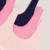 Zestaw 3 bawełnianych biustonoszy typu Bralette dla dziewczynek Zestaw 3 bawełnianych biustonoszy typu Bralette dla dziewczynek