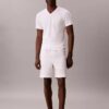 Zestaw 3 koszulek z Cotton Stretch o kroju slim fit z dekoltem w serek