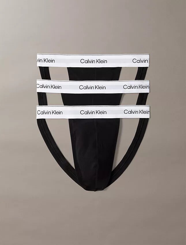Zestaw 3 par bawełnianych Cotton Stretch jockstrapów Zestaw 3 par bawełnianych Cotton Stretch jockstrapów