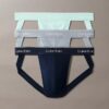 Zestaw 3 par bawełnianych Cotton Stretch jockstrapów Zestaw 3 par bawełnianych Cotton Stretch jockstrapów