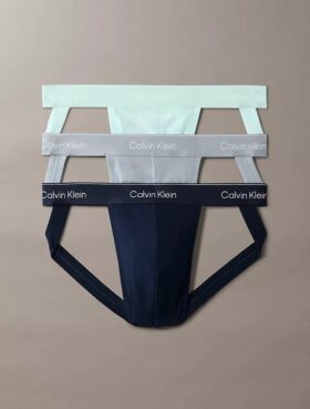 Zestaw 3 par bawełnianych Cotton Stretch jockstrapów