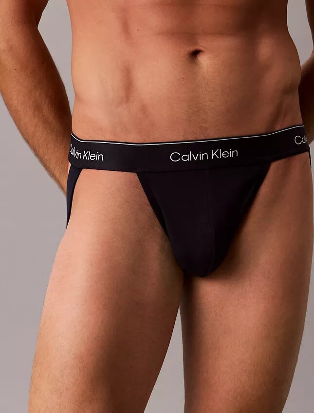 Zestaw 3 par bawełnianych Cotton Stretch jockstrapów Zestaw 3 par bawełnianych Cotton Stretch jockstrapów