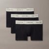 Zestaw 3 par bokserek Cotton Stretch z elastycznej bawełny