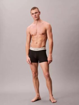 Zestaw 3 par bokserek Cotton Stretch z elastycznej bawełny Zestaw 3 par bokserek Cotton Stretch z elastycznej bawełny
