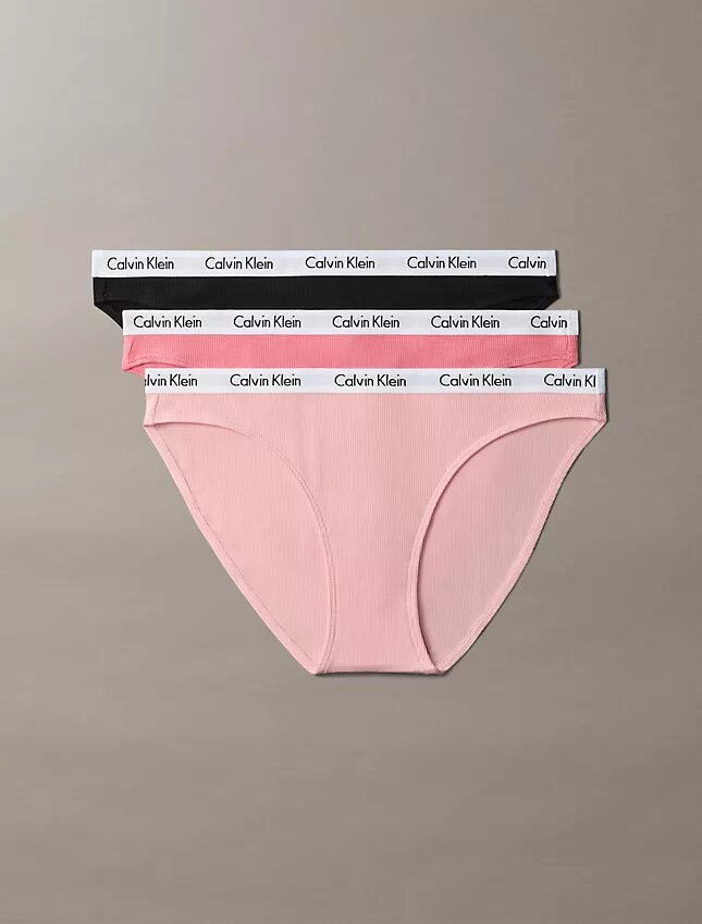 Zestaw 3 sztuk Bikini z Cotton Stretch ściągacza Zestaw 3 sztuk Bikini z Cotton Stretch ściągacza
