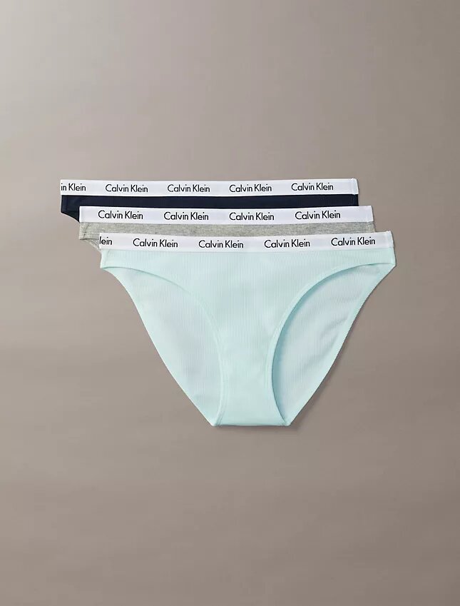 Zestaw 3 sztuk Bikini z Cotton Stretch ściągacza Zestaw 3 sztuk Bikini z Cotton Stretch ściągacza