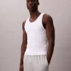Zestaw 3 topów bez rękawów z Cotton Stretch Zestaw 3 topów bez rękawów z Cotton Stretch
