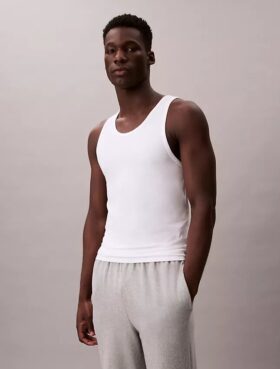 Zestaw 3 topów bez rękawów z Cotton Stretch Zestaw 3 topów bez rękawów z Cotton Stretch
