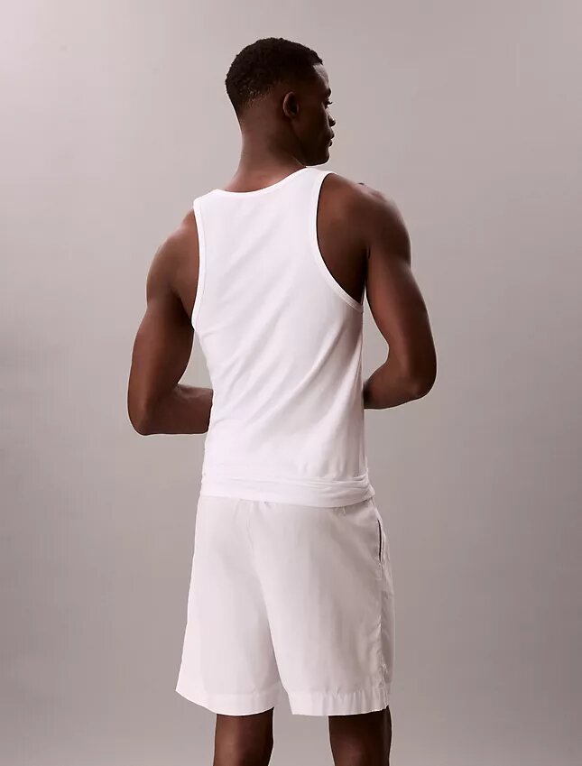 Zestaw 3 topów bez rękawów z Cotton Stretch Zestaw 3 topów bez rękawów z Cotton Stretch