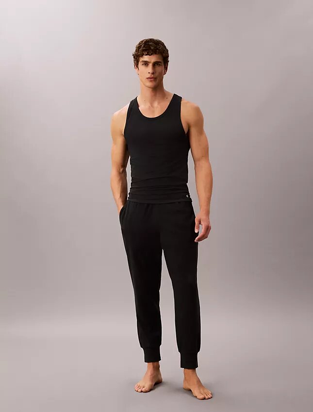 Zestaw 3 topów bez rękawów z Cotton Stretch Zestaw 3 topów bez rękawów z Cotton Stretch