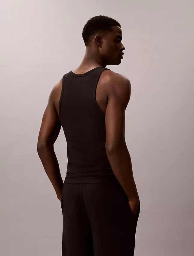 Zestaw 3 topów bez rękawów z Cotton Stretch Zestaw 3 topów bez rękawów z Cotton Stretch